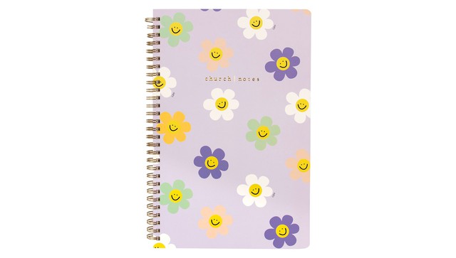 Notebook - Happy Daisy with Maps, 1 of 10