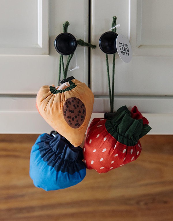 Blueberry Foldable Market Tote Bag, 4 of 5