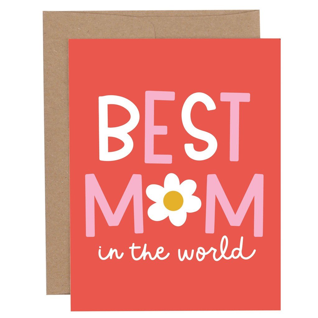 Best Mom In The World Mother's Day Greeting Card item