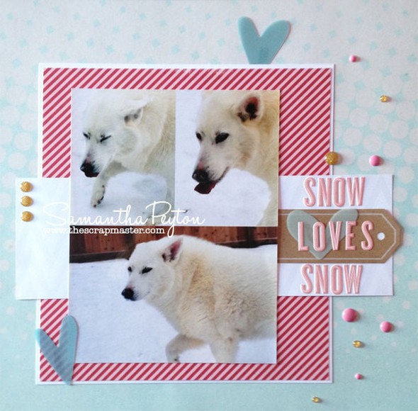 Snow Loves Snow Layout by Thescrapmaster gallery