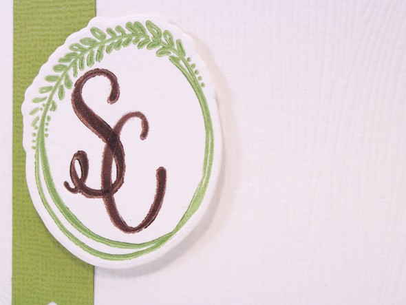 Lindsay Letters Monogram Card by carissawiley gallery