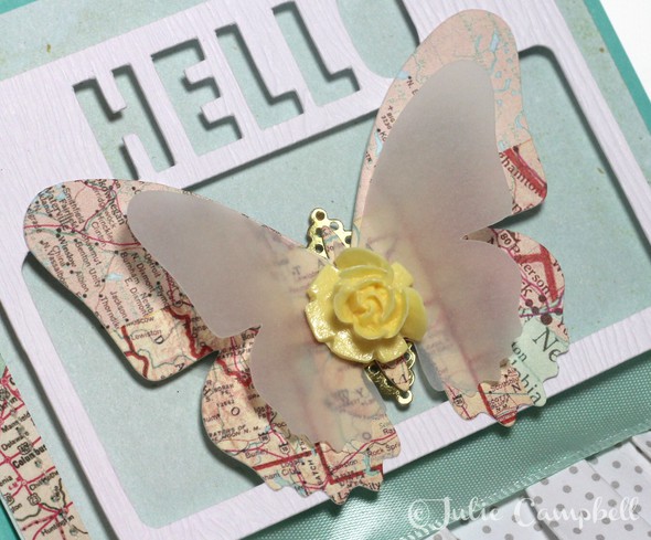Hello Butterfly Card by JulieCampbell gallery
