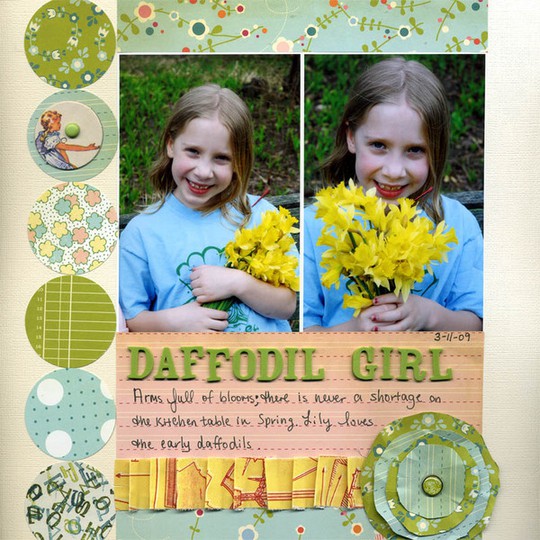 Daffodil girl med
