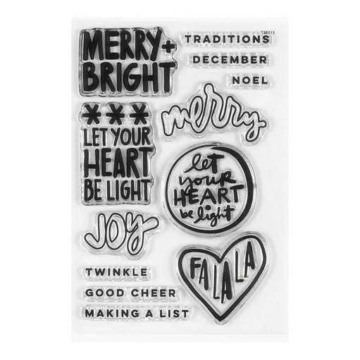 Picture of Merry & Bright 4x6 Stamp Set