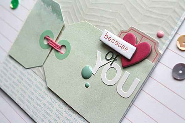 Because of You Tag Card by Square gallery