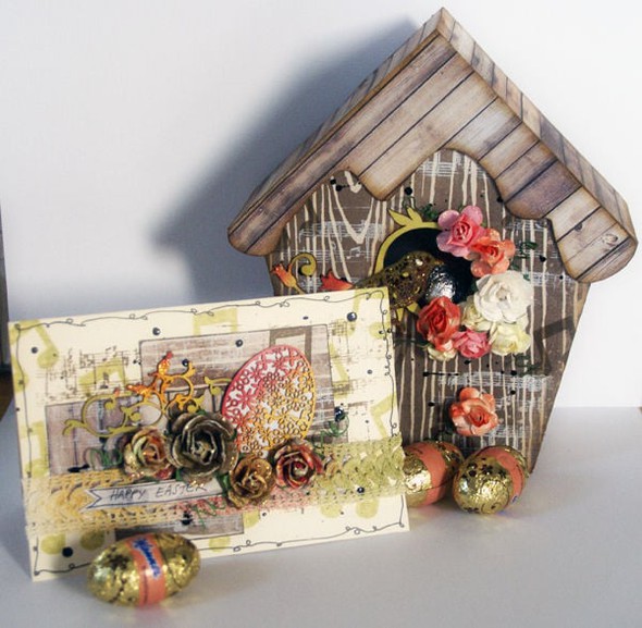 Easter egg bird house packaging :) by Saneli gallery
