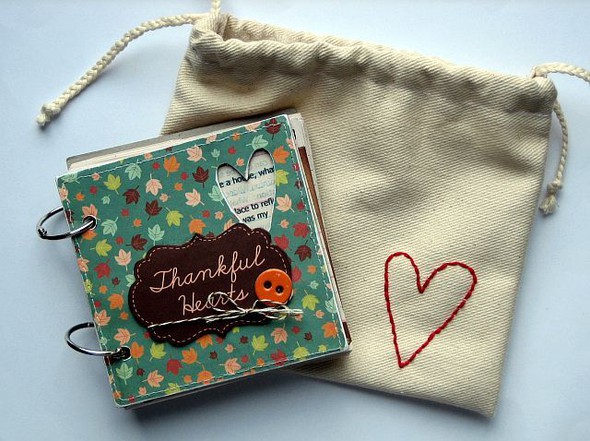 Thankful Hearts Mini Album by Jenn gallery
