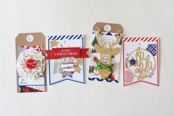 Glittery Christmas Tags by photochic17 gallery