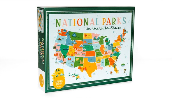National Parks in the United States - 110 Piece Jigsaw Puzzle gallery