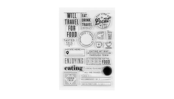 Stamp Set : 4x6 Travel Eats by In a Creative Bubble gallery
