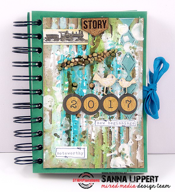 Altered notebook covers by Saneli gallery