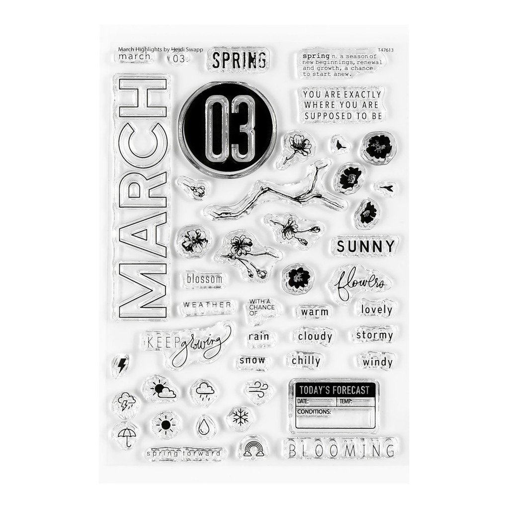 Stamp Set : 4×6 March Highlights item
