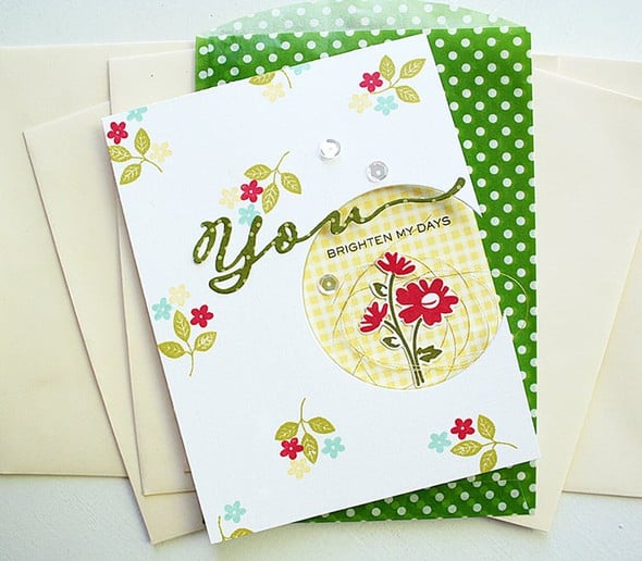 You Brighten My Days card by Dani gallery