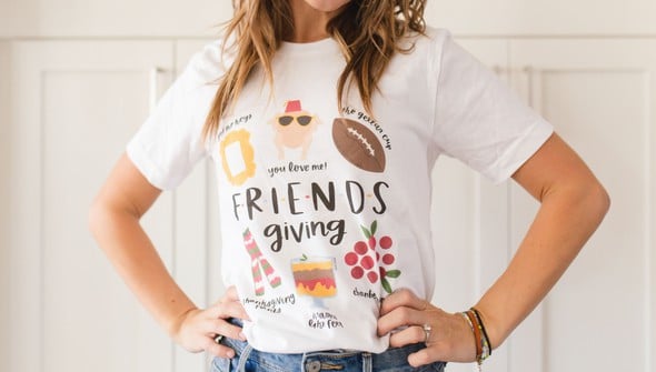 Friendsgiving - Pippi Tee - White gallery