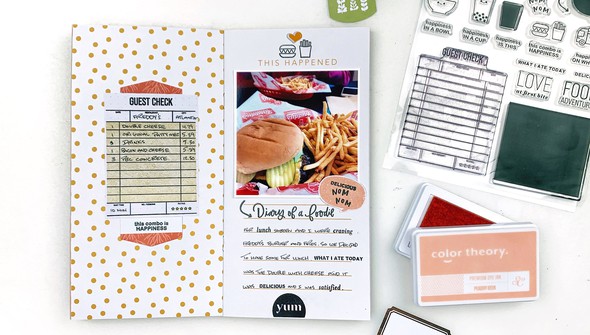 Stamp Set : 6x8 Diary of a Foodie by Paislee Press gallery