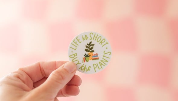 Buy The Plants Decal Sticker gallery