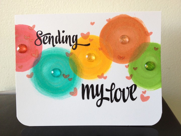 Sending My Love Card