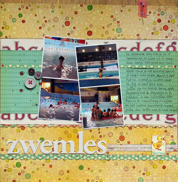 zwemles (swimminglesson) by astrid gallery