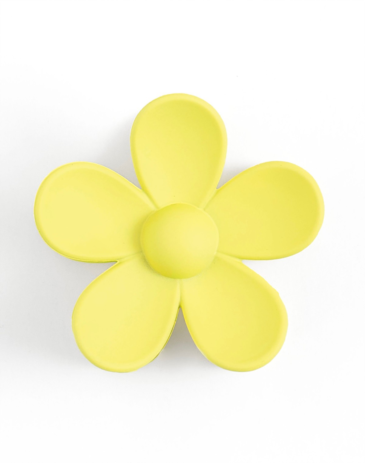 Flower Hair Clip - Yellow item