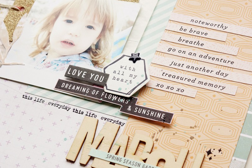mix of add-on and the scrapbook main kit