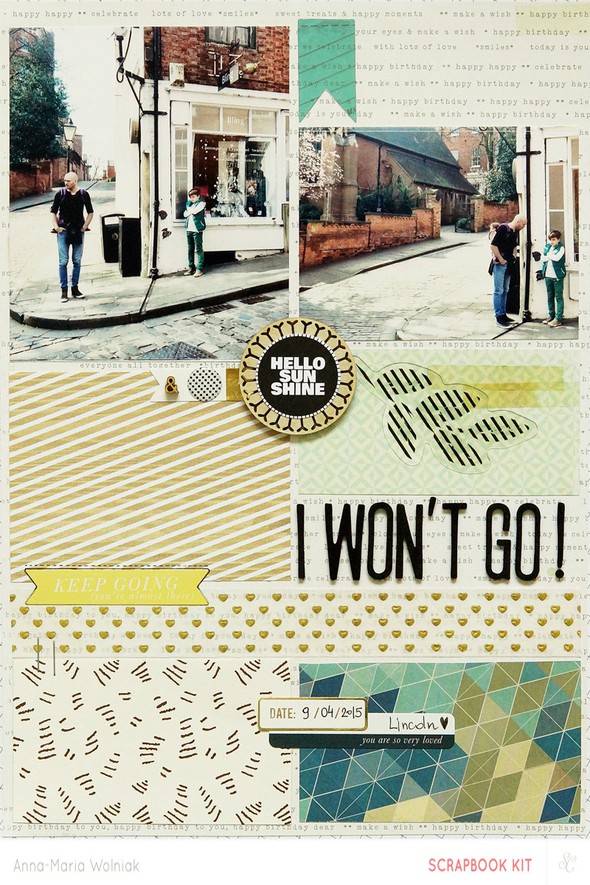 I won't go! [double page] by aniamaria gallery