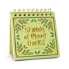52 Weeks of Plant Quotes Flip Desk Calendar