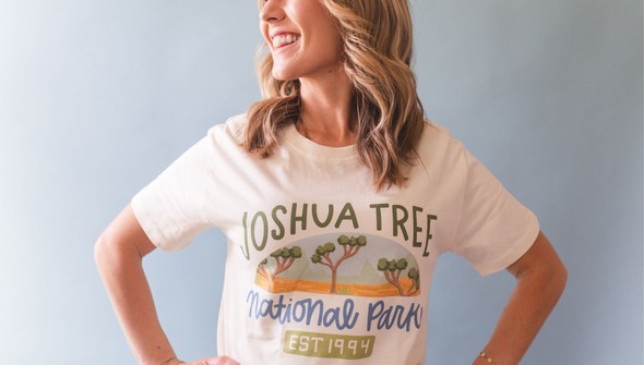 Joshua Tree National Park - Pippi Tee - Ivory gallery
