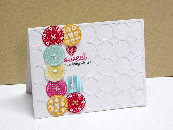 Sweet New Baby Wishes card by Dani gallery
