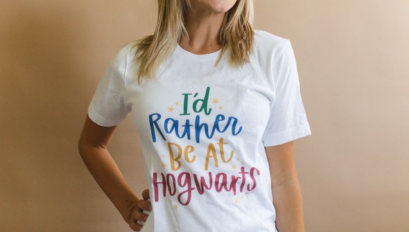 I'd Rather Be At Magic School Tee gallery