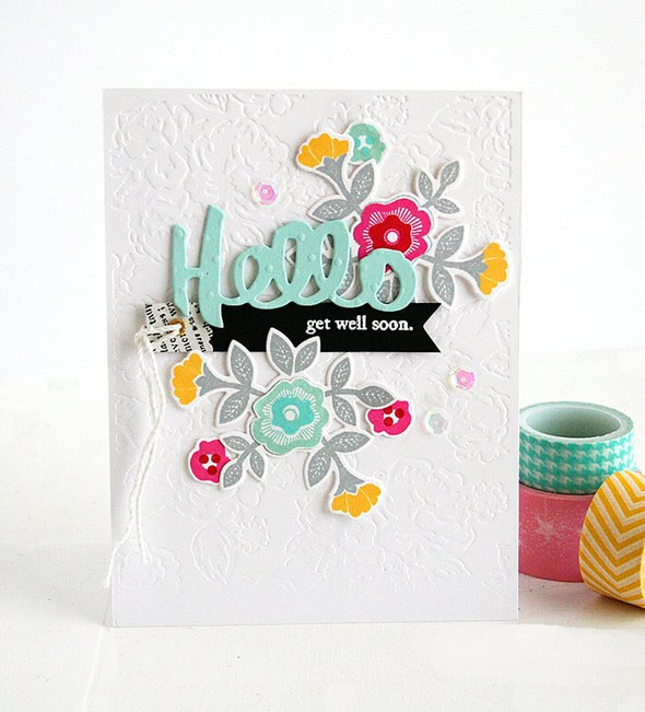 Hello, Get Well Soon card by Dani gallery