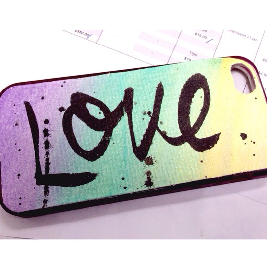 LOVE-ly phone cover ;)