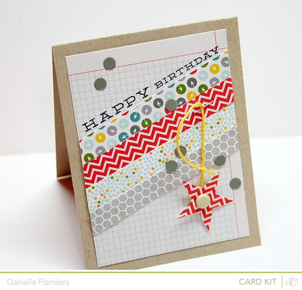 Happy Birthday card *Block Party Card Kit* by Dani gallery