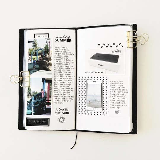 June Travelers Notebook 
