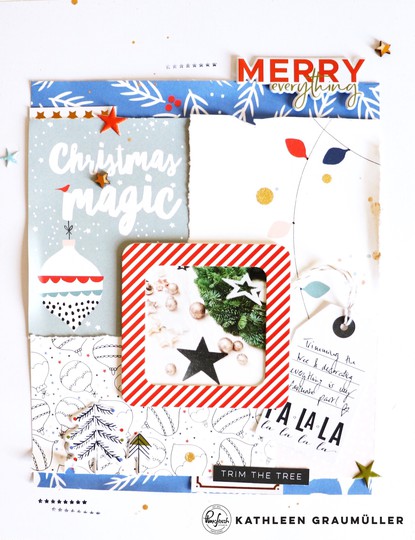 Christmasmagic scatteredconfetti scrapbooking layout pinkfreshstudio decemberdays 1 original