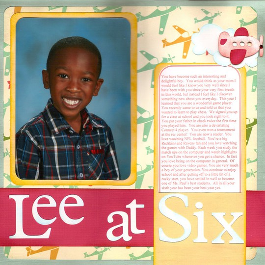 Lee at six layout