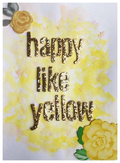 Happy like yellow