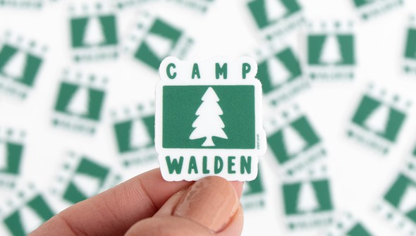 Camp Walden Mini Decal Sticker gallery