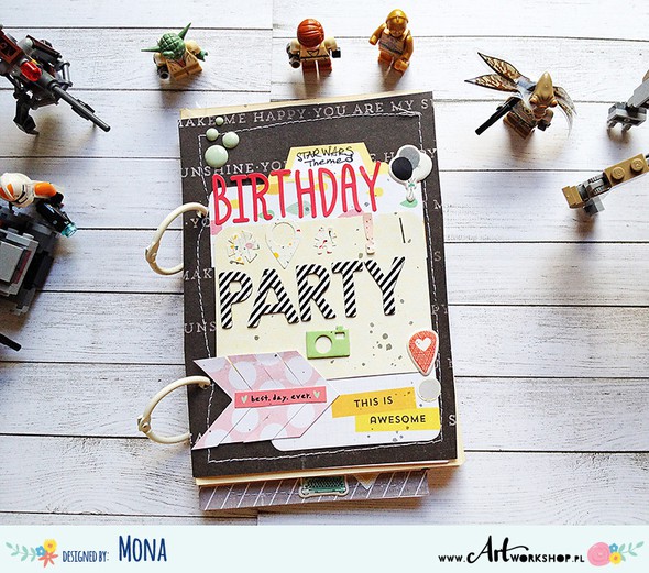 Star Wars bday party - mini book by MonaLisa gallery