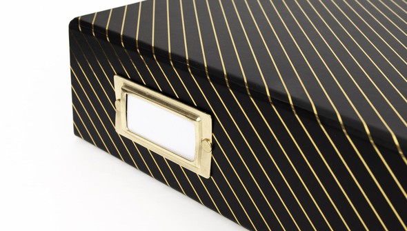 Black & Gold 6x8 Striped Album gallery