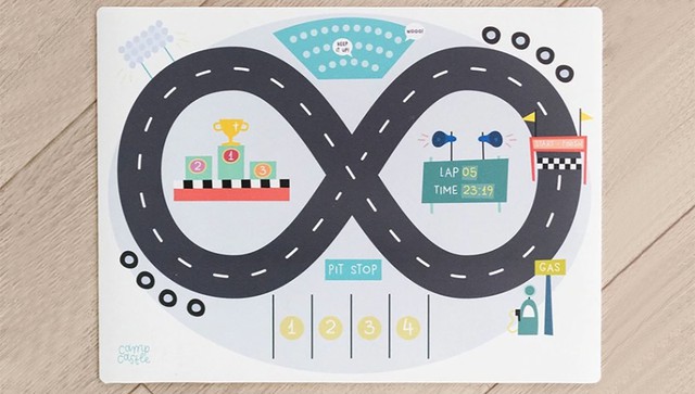 Mini Race Track Play Mat, 2 of 8