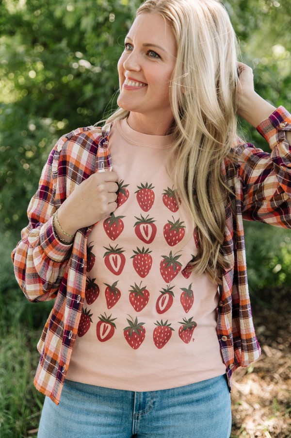 Strawberry Patch Tee, 2 of 6