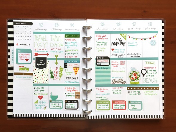 Holiday Planner Spread by photochic17 gallery