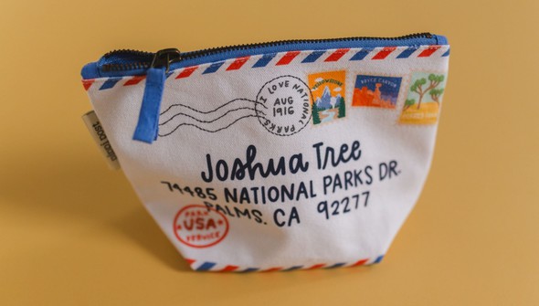 Deliver To Joshua Tree National Park Canvas Pouch  gallery