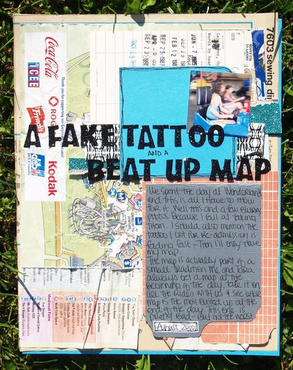 A Fake Tattoo and a Beat Up Map
