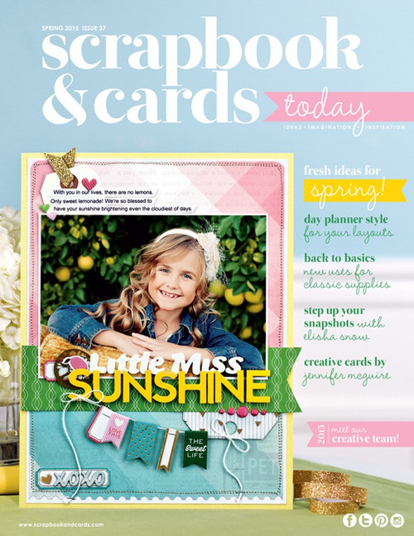 Scrapbook & Cards Today Spring Issue is LIVE by LauraEvangeline gallery