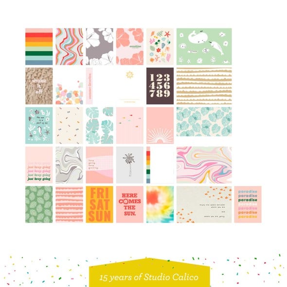 T29799 digital go with the flow journal cards side a preview anniversary original