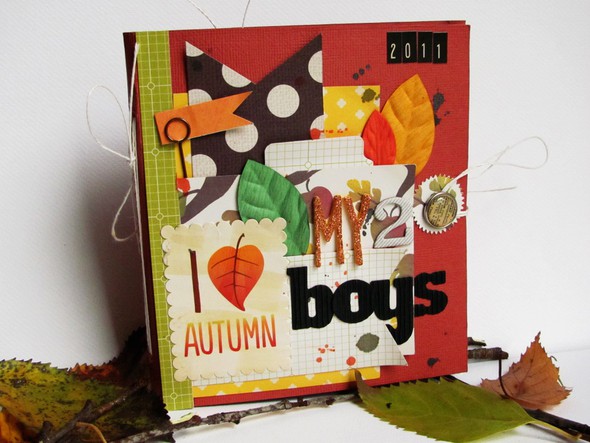I love ( my 2 ) autumn ( boys) * mini album* by MonaLisa gallery