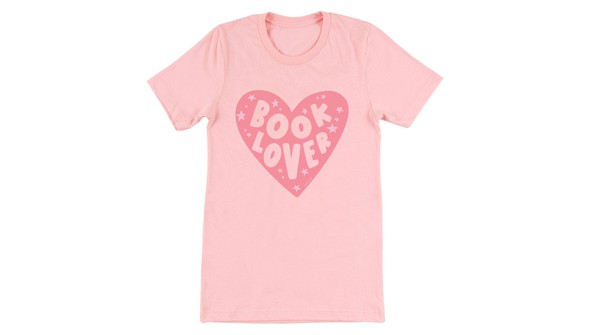 Book Lover Tee - Pink gallery