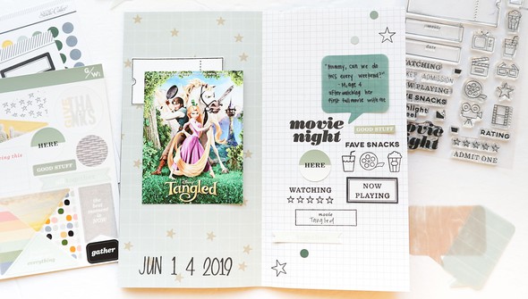 Stamp Set : 4x6 Movie Night by Goldenwood Co gallery