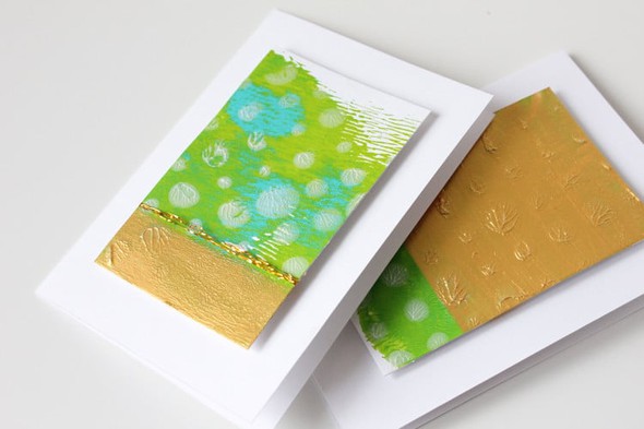 Gelli Plate Printing (card or Project life card) by JWerner gallery